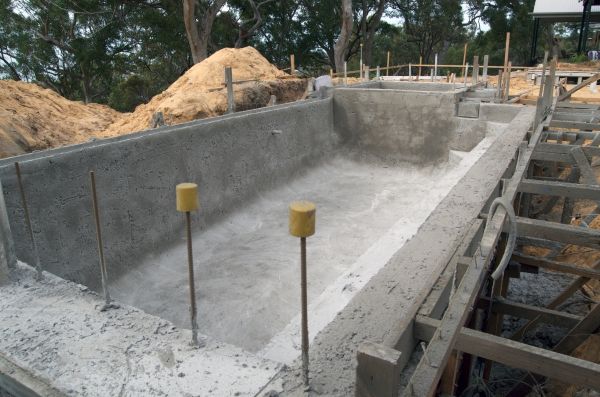 Concrete Pool Building